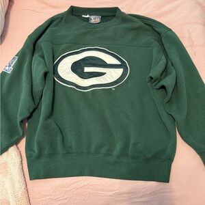 Lee Green Crewneck Sweater with Logo